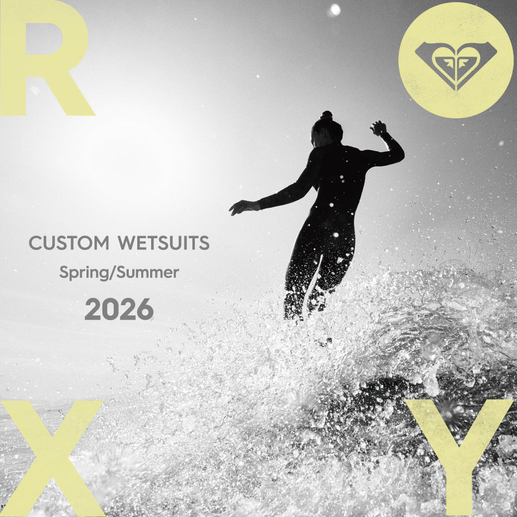 ROXY フラワーパターン ウェットスーツ ROXY 2026 Spring / Summerのカスタムウェットスーツカタログを
