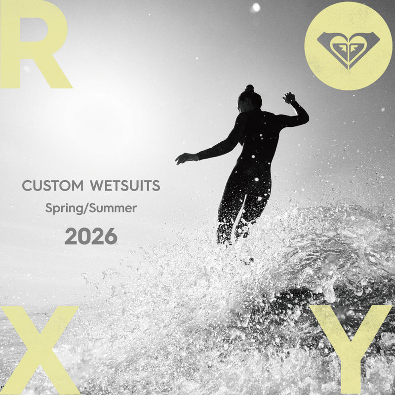 ROXY 2026 Spring / Summerのカスタムウェットスーツカタログを