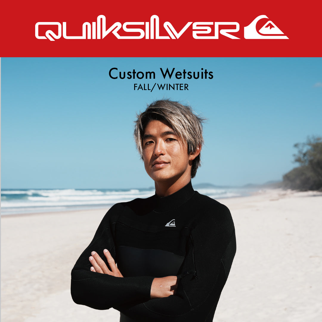 QUIKSILVER  2026 Fall/Winterカスタムウェットスーツカタログをデジタル化