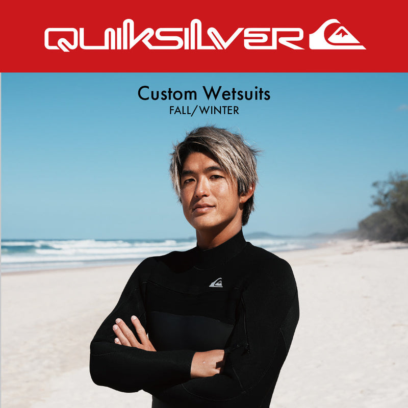 QUIKSILVER 2026 Fall/Winterカスタムウェットスーツカタログを