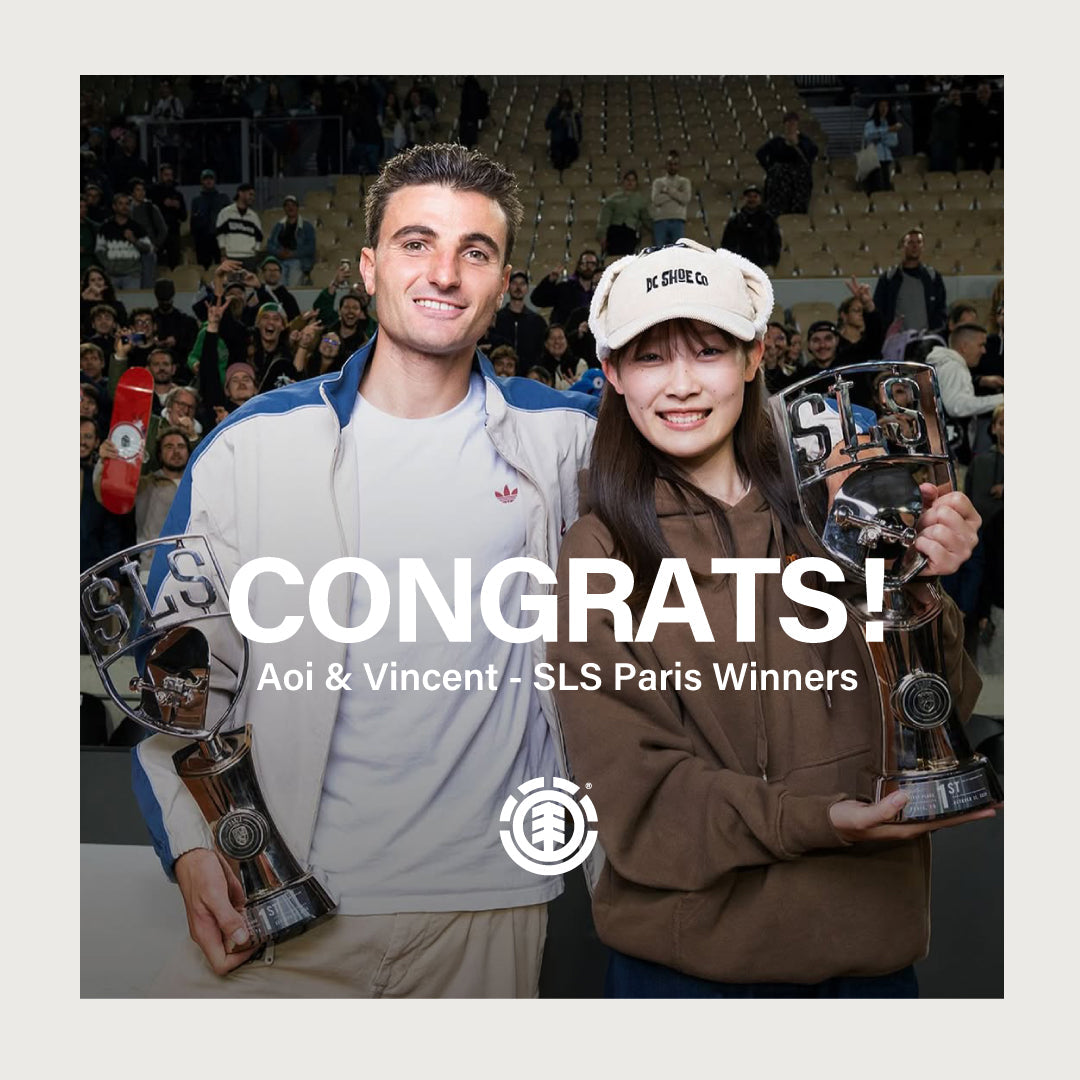 CONGRATS！ ELEMENTライダー 上村葵がSLSで初優勝！