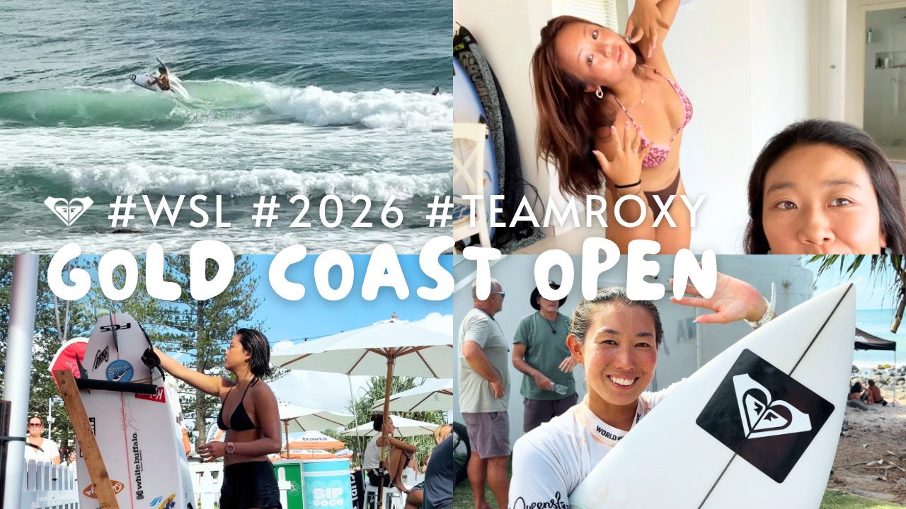 【野中美波🥉✨】小波でも強い！ROXYチームのゴールドコーストOPEN遠征 / 後編