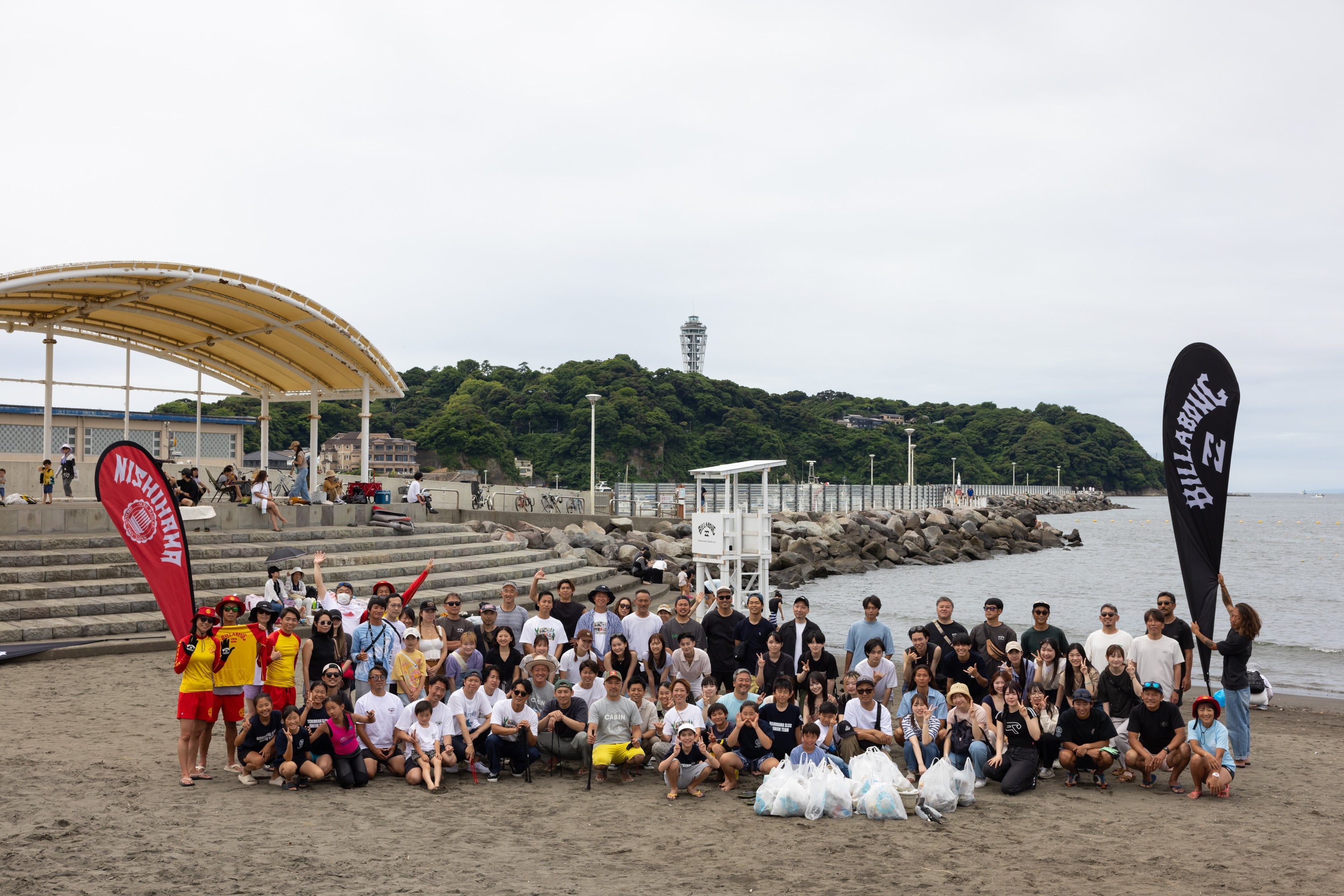 PROTECT THE PLACES WE PLAY 西浜サーフライフセービングクラブ × BILLABONG ～海辺の街のゴミを拾う シティクリーン～