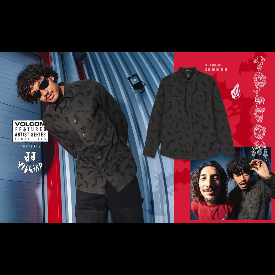 VOLCOM フィーチャードアーティスト「JJ Villard」