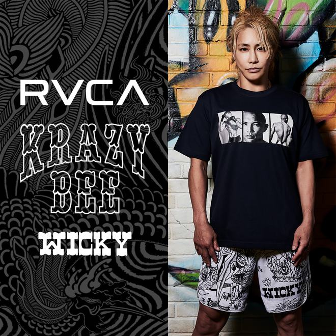 RVCA X KRAZY BEE X WICKY