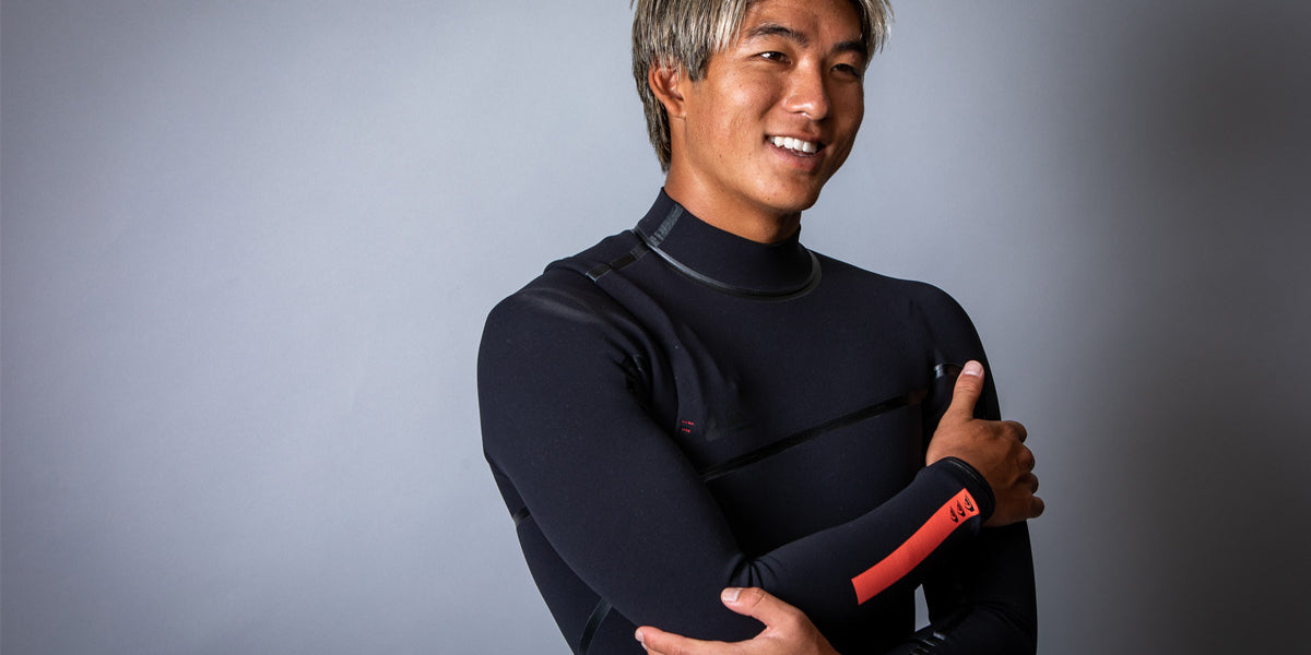 Peak ウェットスーツ　スプリング　美品　五十嵐カノア 五十嵐カノアが表紙を飾る、QUIKSILVERのカスタムウェットスーツ