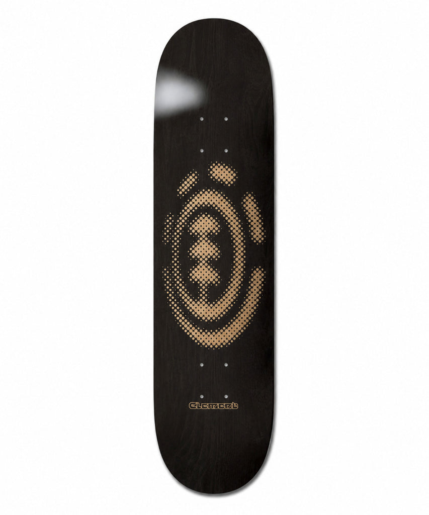 ELEMENT スケートボード《7.5 Inch》SPRAY BLACK BROWN PLY キッズ