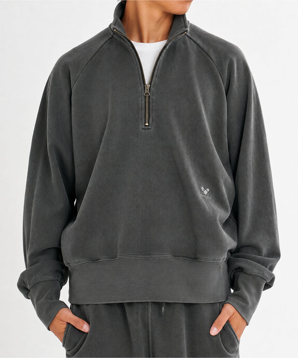 【直営店限定】ELEMENT メンズ HEART ZIP HALF ハーフジップスウェット 【2026年秋冬モデル】