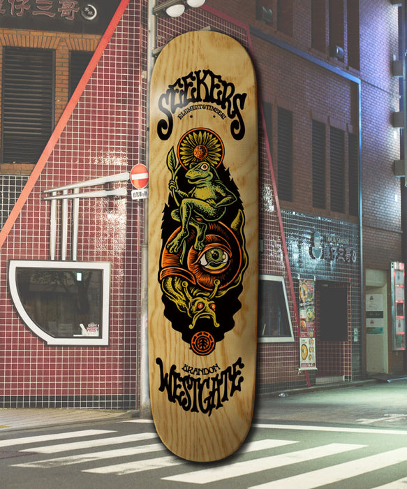 ELEMENT スケートボード SEEKERS BRANDON WESTGATE《8inch》 デッキ