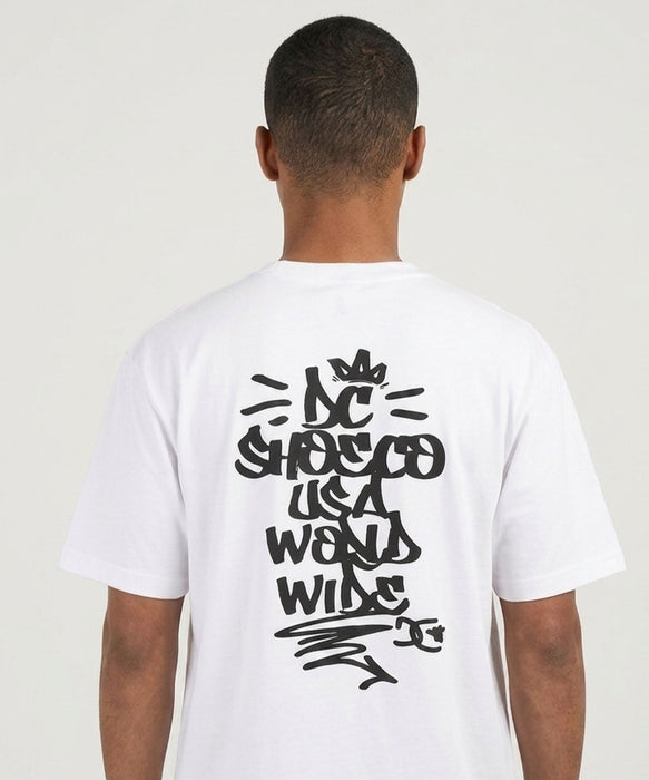 オンラインストア限定】DC Shoes メンズ 26 TECH SCRIBBLE SS Tシャツ