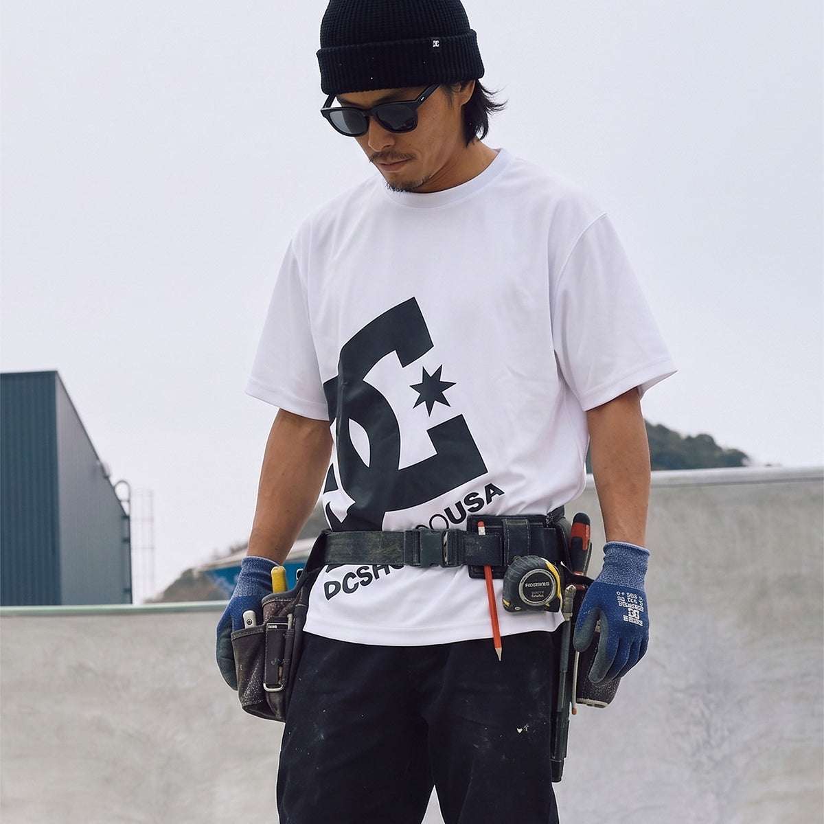 DC Shoes DC WORK TECH BIGSTAR SS Tシャツ 《接触冷感・UVカット