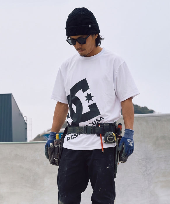 DC Shoes DC WORK TECH BIGSTAR SS Tシャツ 《接触冷感・UVカット・吸水速乾》
