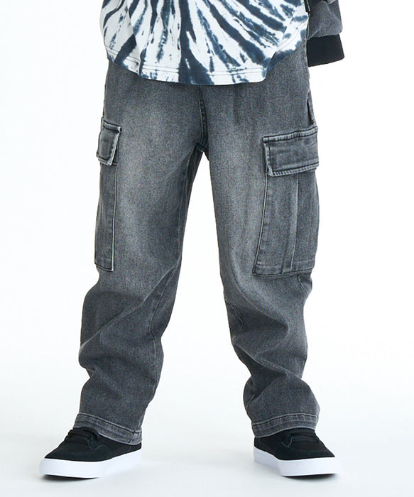 DC SHOES キッズ 26 KD WIDE CARGO PANT デニム カーゴパンツ 【2026年