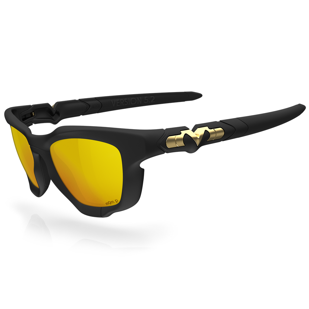 M-Experiment VERSION 5.2 サングラス Matte-Max Black / Gold
