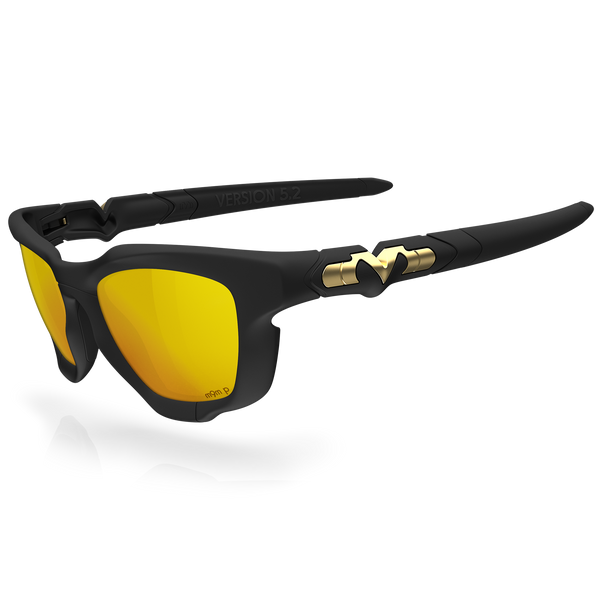 M-Experiment VERSION 5.2 サングラス Matte-Max Black / Gold