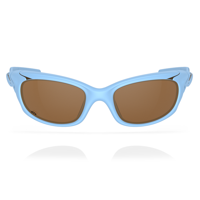 サングラスの太陽 M-Experiment JIGAWATT サングラス Matte Sky / Chocolate / Sepia