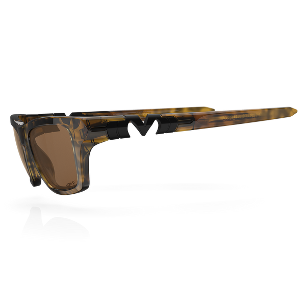 M-Experiment PLEASURE サングラス Gloss Merle / Sepia Polarized