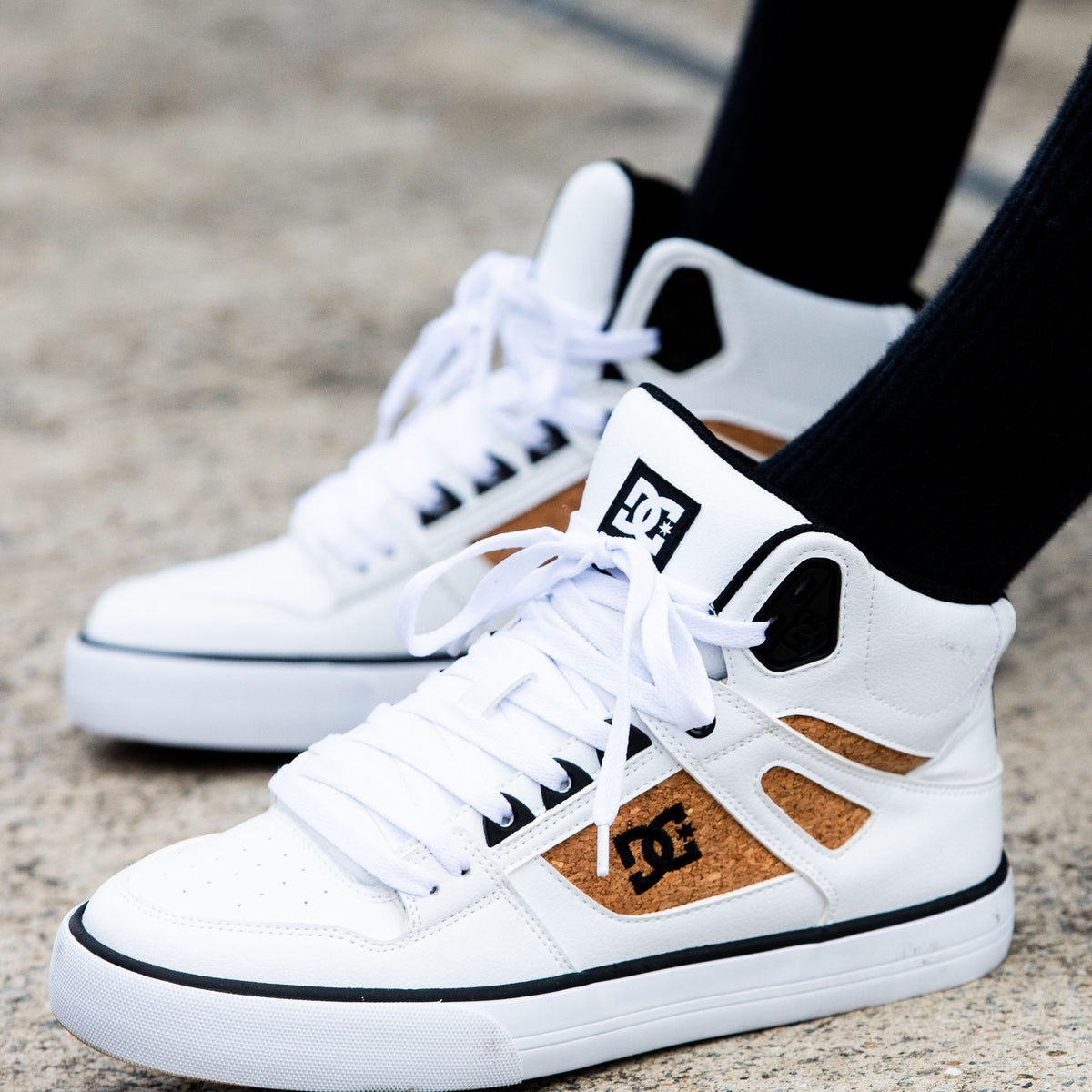DC Shoes メンズ PURE HIGH-TOP SE SN シューズ 【2026年夏モデル】