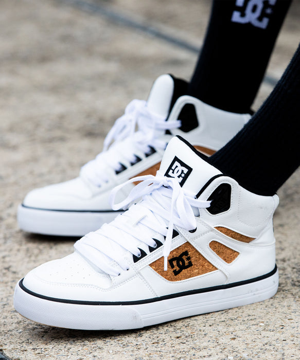 DC Shoes メンズ PURE HIGH-TOP SE SN シューズ 【2026年夏モデル】