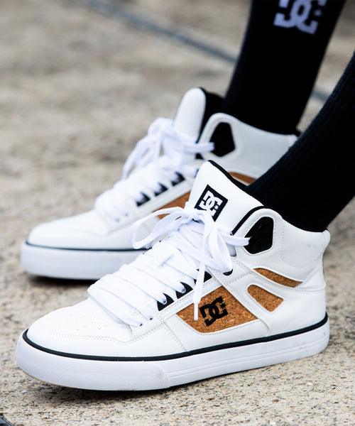 DC Shoes メンズ PURE HIGH-TOP SE SN シューズ 【2026年夏モデル】