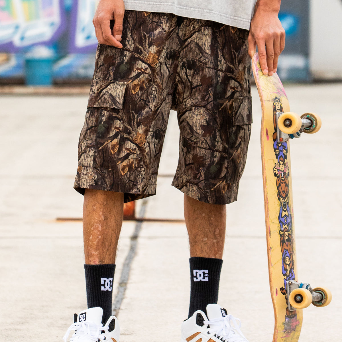 DC Shoes メンズ 26 WIDE CARGO SHORT ショートパンツ《吸水速乾・水陸