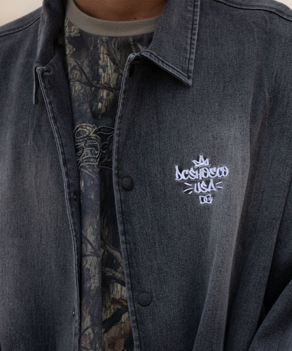 未使用　SHAREEF　ローマ数字　コーチジャケット　studious別注　刺繍 DC SHOES メンズ 26 COACH JACKET コーチジャケット アウター 【2026年