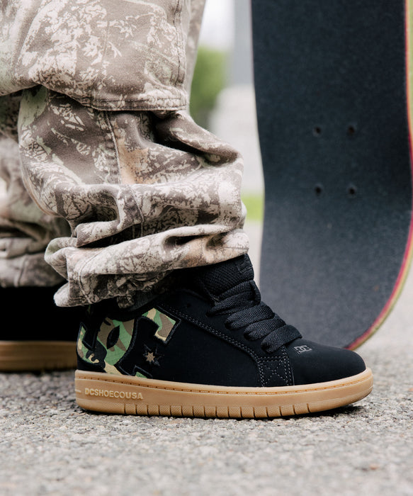 DC SHOES キッズ(17-24cm)スニーカー KS COURT GRAFFIK BOYS フットウェア 【2026年秋冬モデル】