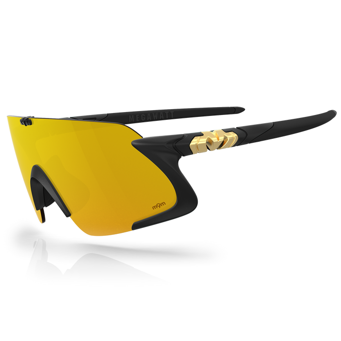 M-Experiment MEGAWATT サングラスMatte Black / Gold Plasmachromatic m9m