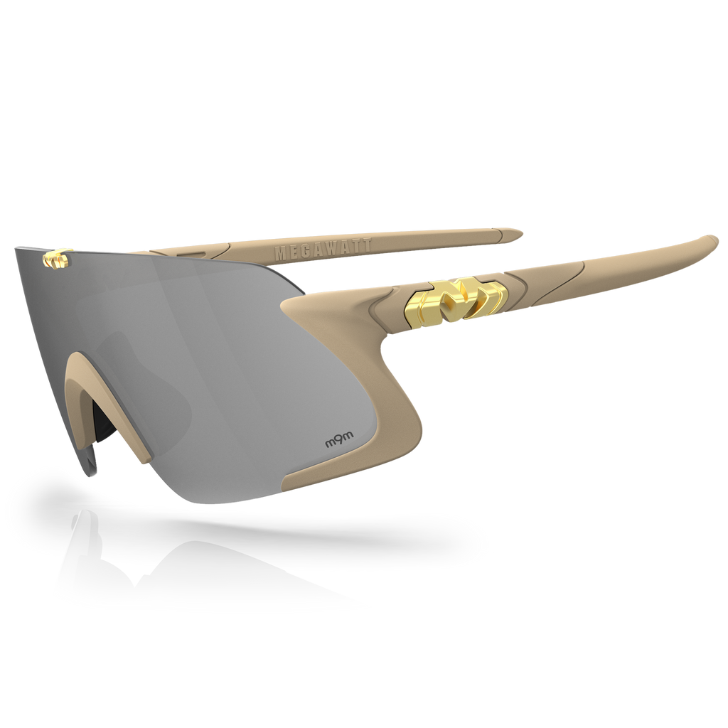 M-Experiment MEGAWATT サングラスMatte Sand / Obsidian