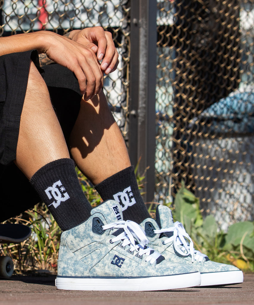 SALE】DC SHOES ユニセックス PURE HIGH-TOP TX SE フットウェア