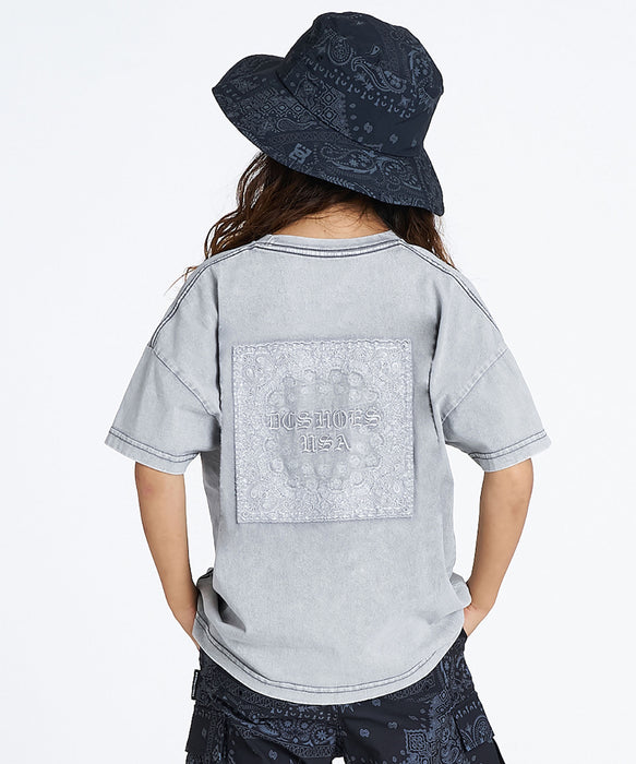 DC Shoes キッズ 26 KD HIDDEN BANDANA SS Tシャツ 【2026年夏モデル】