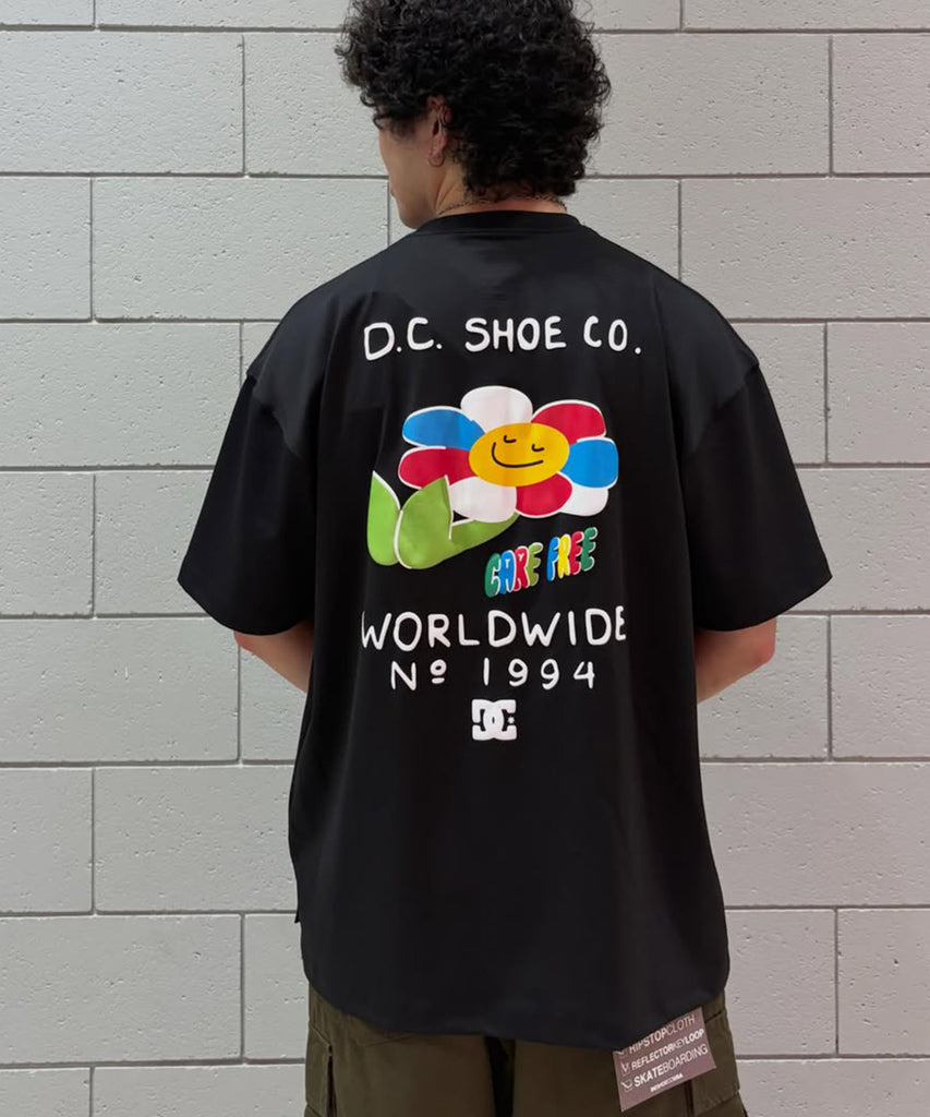 OUTLET】DC Shoes メンズ 26 TECH CARE FREE SS Tシャツ《吸水速乾・UV