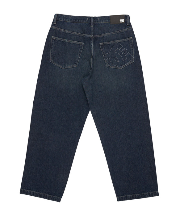 DC SHOES メンズ WORKER BAGGY DENIM DOUBLE THAT ロングパンツ 【2026年秋冬モデル】