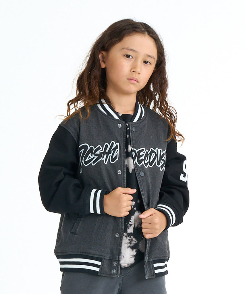 DC SHOES キッズ 26 KD VARSITY JACKET バーシティジャケット アウター