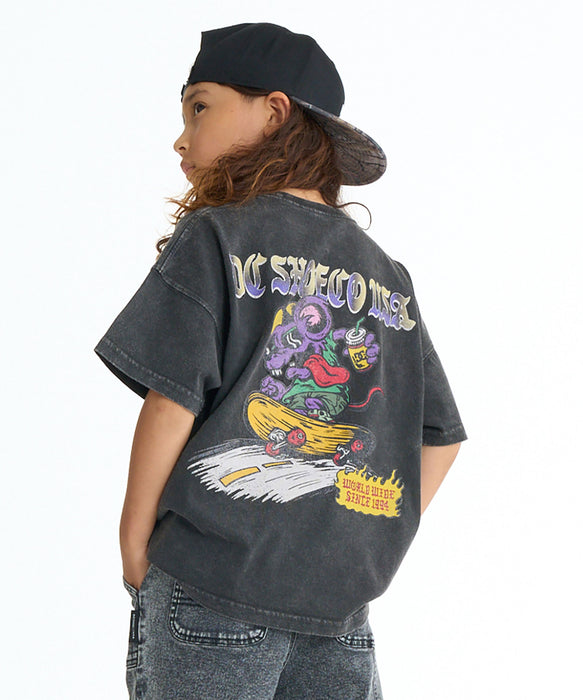 DC SHOES キッズ 26 KD SPRINT RAT SS Tシャツ 【2026年春夏モデル】