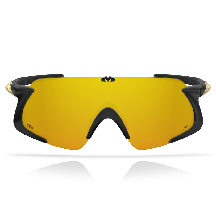 M-Experiment MEGAWATT サングラスMatte Black / Gold Plasmachromatic m9m