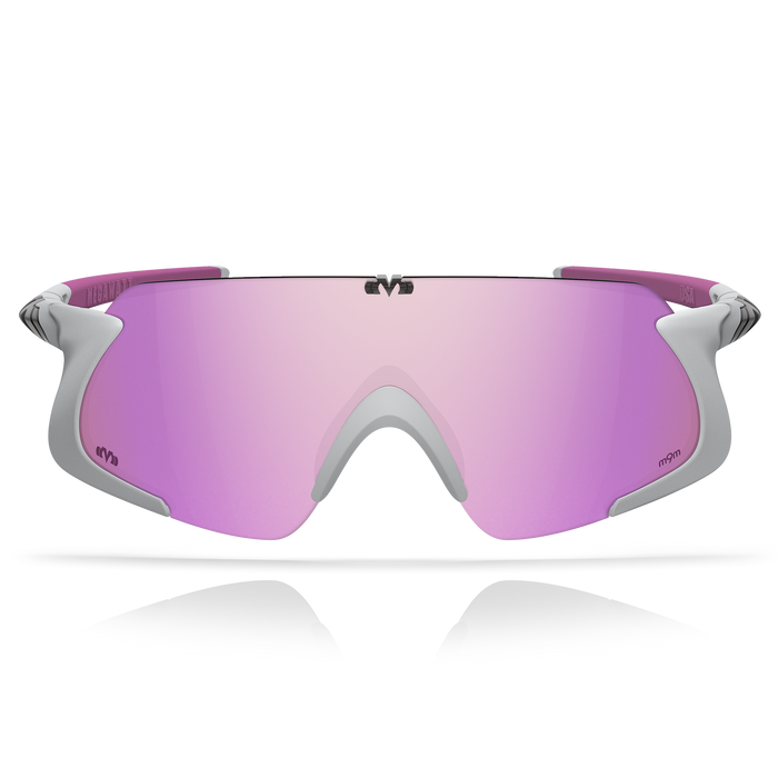 M-Experiment MEGAWATT サングラスMatte Storm / Berry / Rhodonite Plasmachromatic m9m