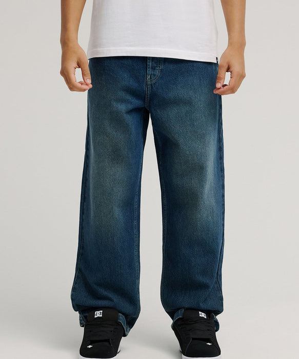 DC SHOES メンズ WORKER BAGGY DENIM DOUBLE THAT ロングパンツ 【2026年秋冬モデル】