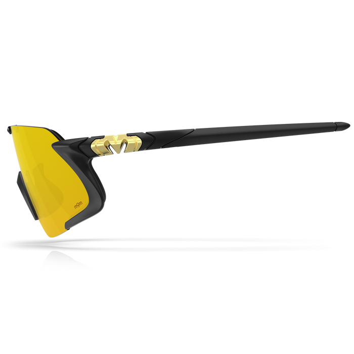 M-Experiment MEGAWATT サングラスMatte Black / Gold Plasmachromatic m9m