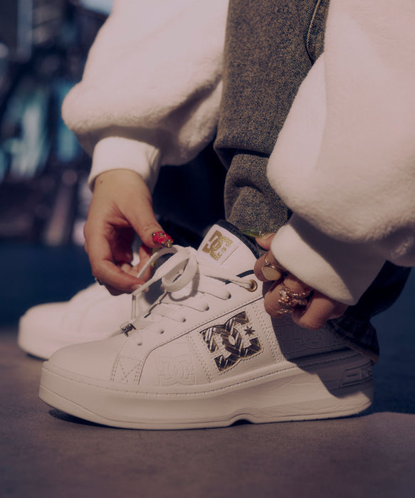DC SHOES ウィメンズ《厚底》スニーカーWS DC BALMY フットウェア 【2026年秋冬モデル】