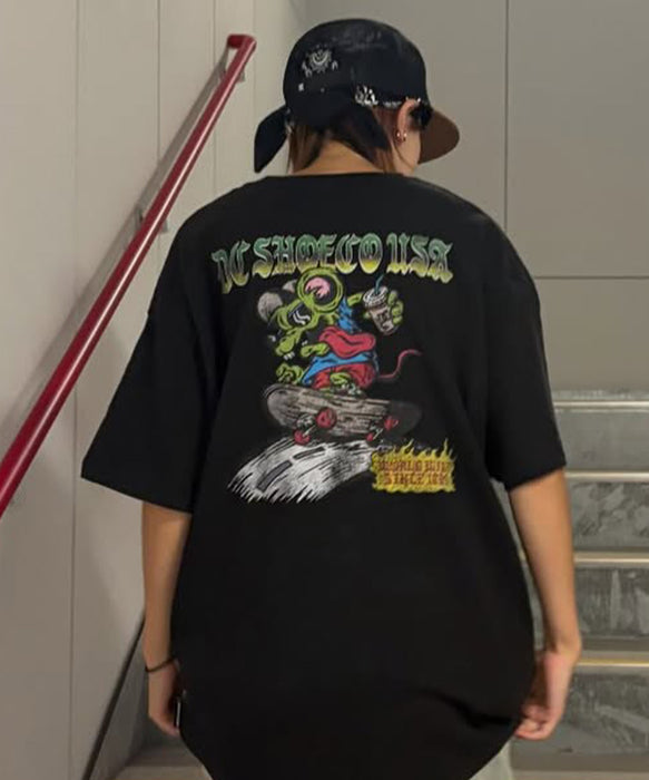 【OUTLET】DC SHOES メンズ 26 SPRINT RAT SS Tシャツ 【2026年春夏モデル】