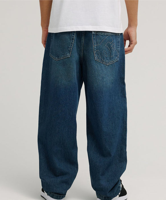 DC SHOES メンズ WORKER BAGGY DENIM DOUBLE THAT ロングパンツ 【2026年秋冬モデル】