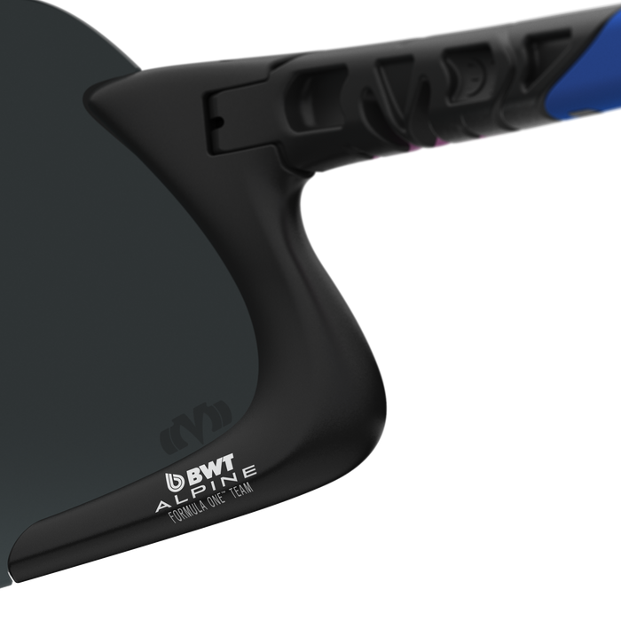 M-Experiment MEGAWATT サングラス Matte Black / Blue / Glacier Plasmachromatic m9m