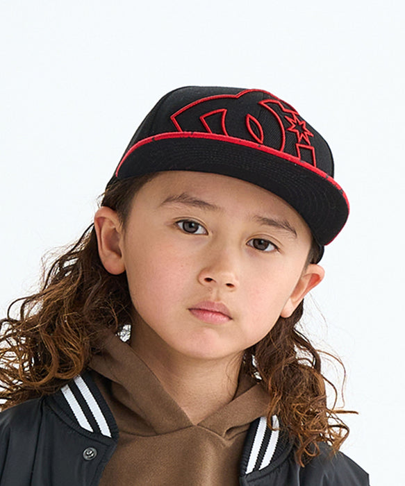 OUTLET】DC Shoes 25 KD DOUBLEUP SNAPBACK キャップ キッズ