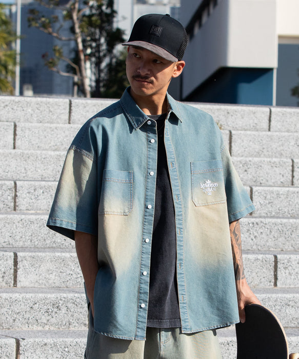 DC Shoes メンズ 26 WORKERS SHIRT SS 半袖シャツ 【2026年夏モデル】
