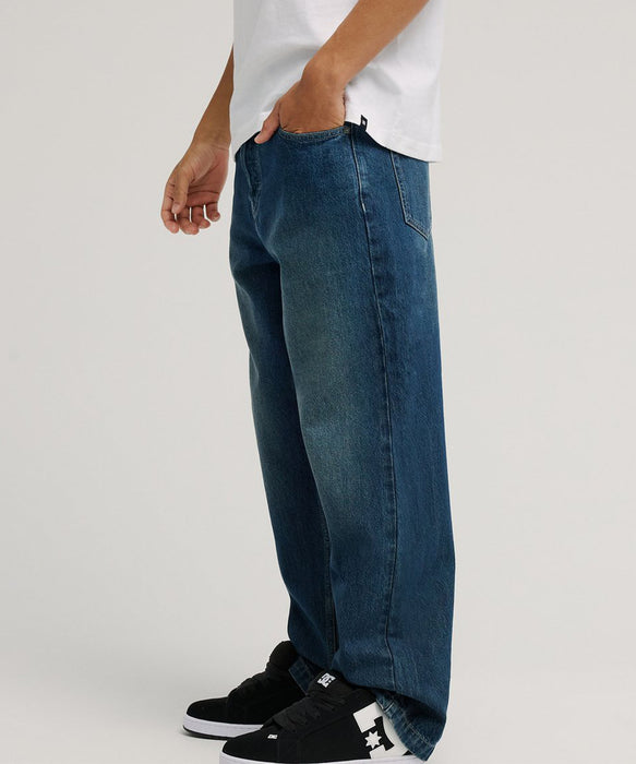 DC SHOES メンズ WORKER BAGGY DENIM DOUBLE THAT ロングパンツ 【2026年秋冬モデル】