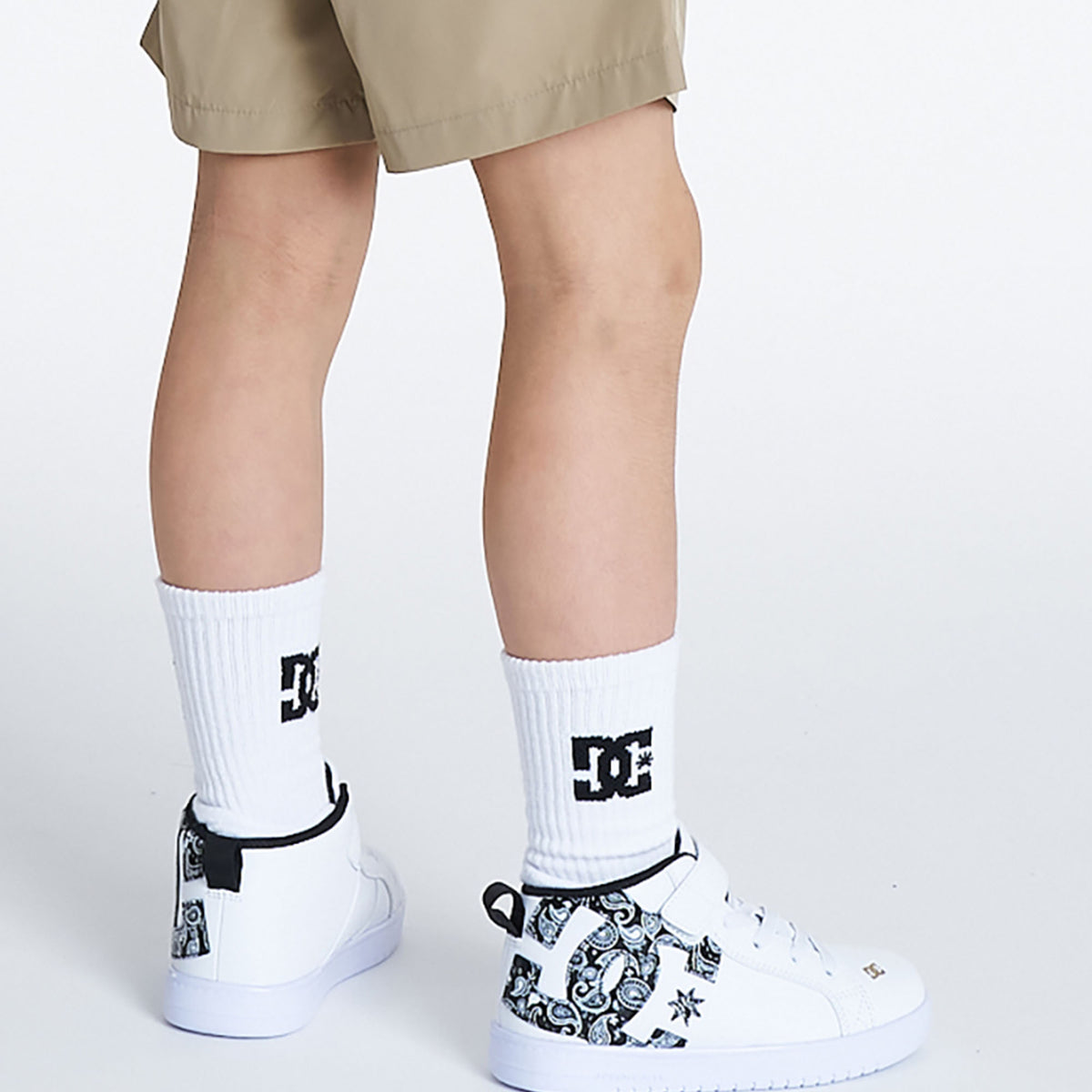 SALE】DC SHOES キッズ Ks CG HI-TOP LITE EV フットウェア スニーカー