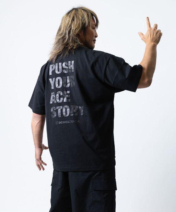 【DC SHOES × 新日本プロレス】ACE SS メンズ Tシャツ【2026年春夏モデル】