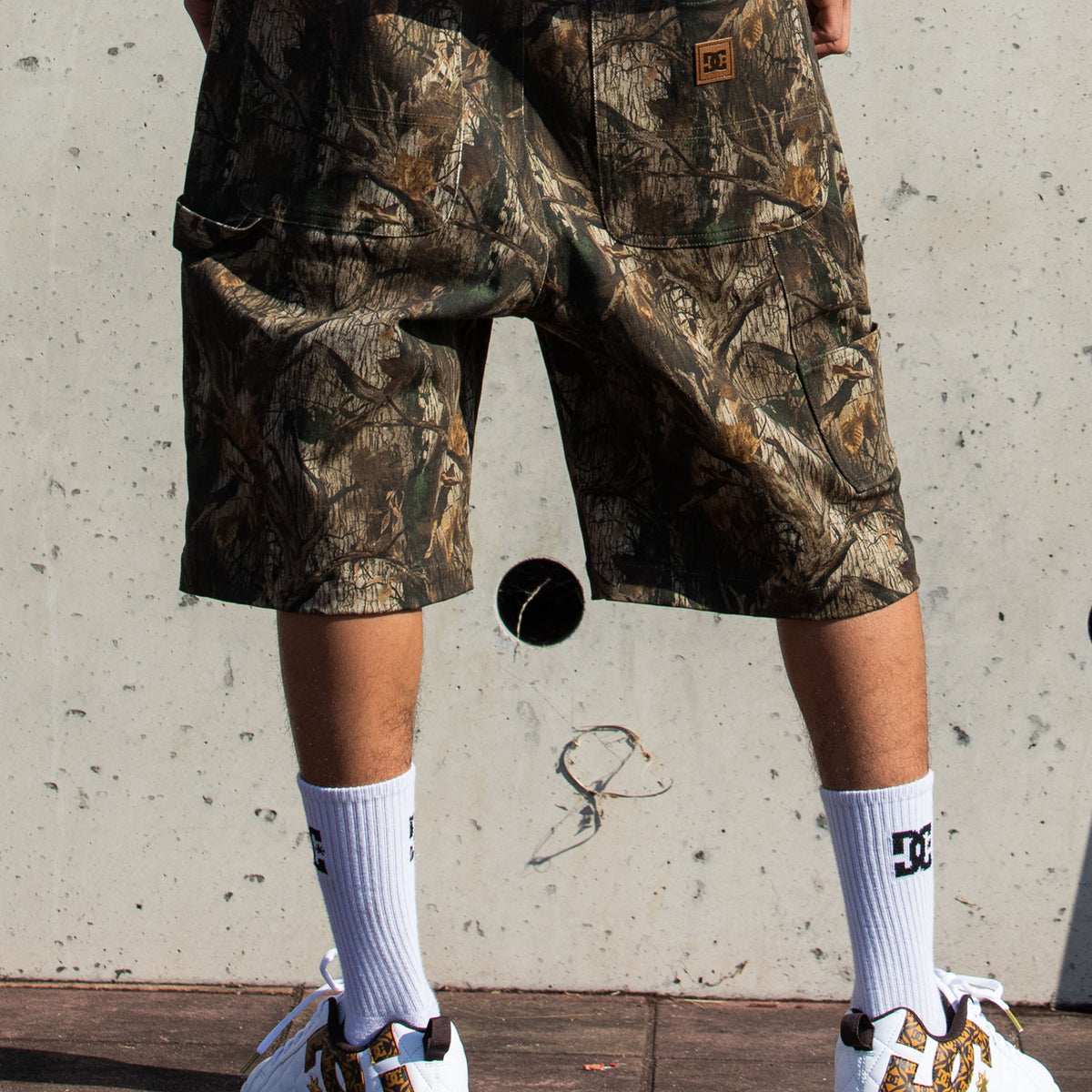 OUTLET】DC SHOES メンズ 26 WIDE DOUBLEKNEE S ショートパンツ