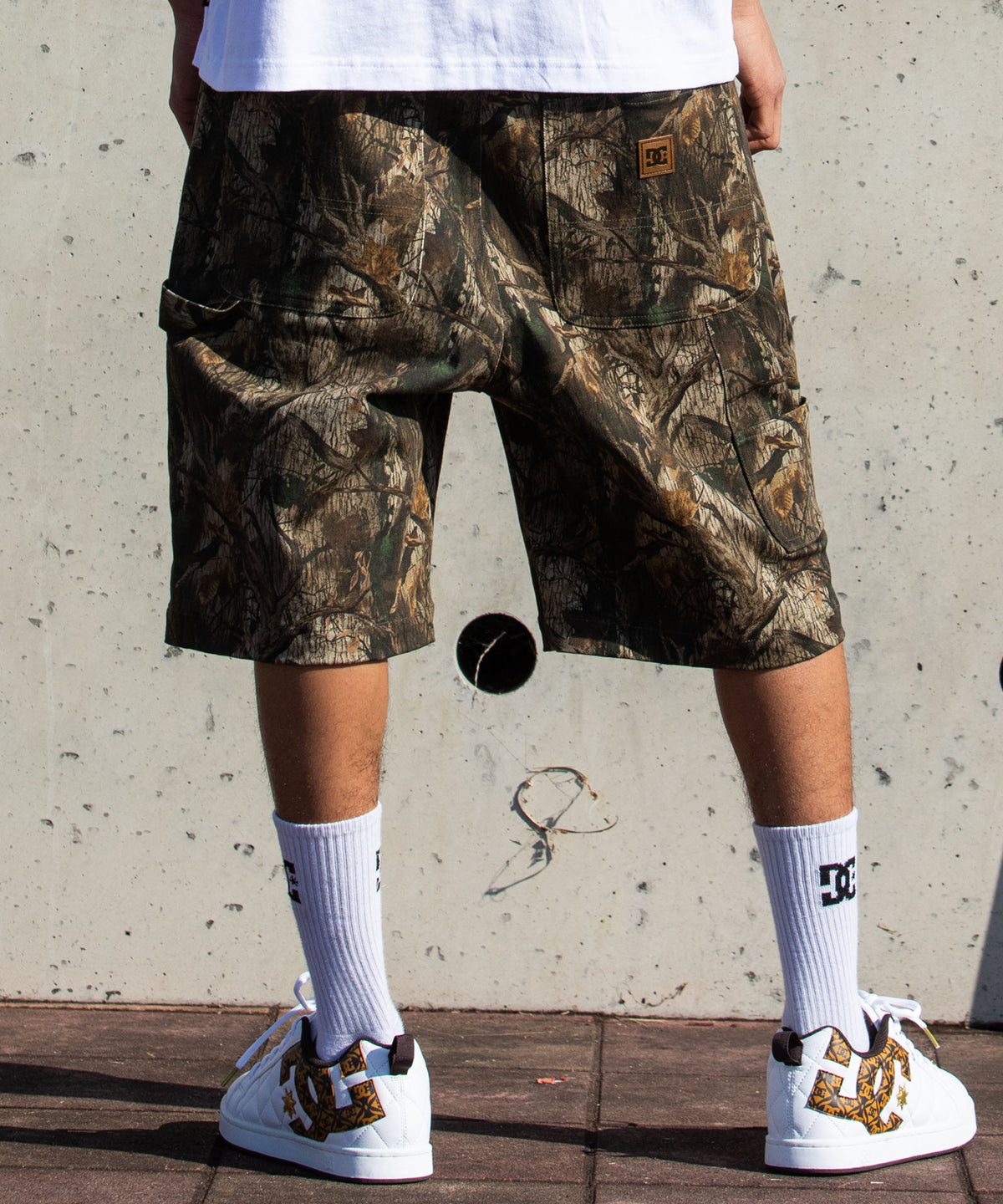 OUTLET】DC SHOES メンズ 26 WIDE DOUBLEKNEE S ショートパンツ